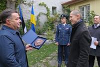 С.Полторак наградил раненых украинских военных в Эстонии