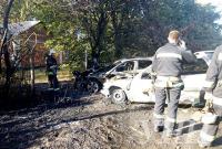 Стали известны причины возгорания автомобилей возле Винницы