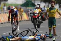 На велогонке на Паралимпиаде в Рио столкнулись украинский и австралийский спортсмены