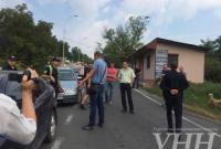 По факту блокирования проезда возле украинско-словацкой границы открыли производство