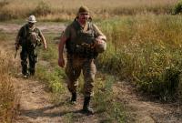 За сутки в зоне АТО потерь среди украинских военных нет