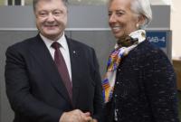 П.Порошенко и К.Лагард согласовали новый визит миссии МВФ в Украину