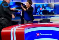В Грузии политики устроили драку в прямом эфире теледебатов (видео)