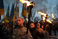 В Одессе прошел марш в память о погибших бойцах "Азова"