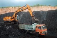 Добыча угля в Украине в январе сократилась на 4,6%