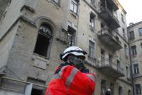 ГСЧС завершила спасательные работы на месте обвала дома в Киеве