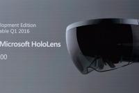 Очки Microsoft Hololens для разработчиков выйдут в марте