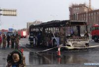 В Китае загорелся автобус с пассажирами,есть погибшие