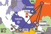 Аналитики с Италии в своем издании обозначили на карте Крым частью РФ