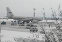В Борисполі приземлився літак Путіна (2 фото)