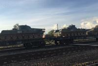 Под Дебальцево прибыл большой эшелон российской военной техники