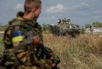 В зоне АТО за сутки погиб один украинский военный, 4 ранены