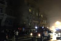 Из-за пожара из паба в Харькове эвакуировали 10 человек