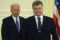 Порошенко и Байден обсудили ситуацию в Крыму и на Донбассе
