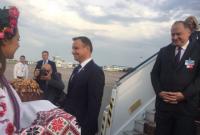 Президент Польши прибыл в Украину