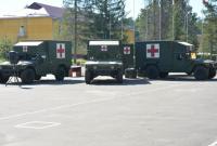 Вооруженные силы США передали Украине 5 авто медицинской эвакуации