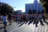 Массовый забег по случаю дня города стартовал в Ровно