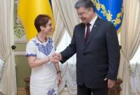 М.Йованович пообещала П.Порошенко сделать все для усиления поддержки Украины со стороны США