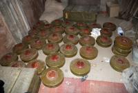 В Донецкой области изъяли 35 противотанковых мин, часть была во взведенном состоянии