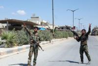 Повстанцы захватили город Халфая на западе Сирии