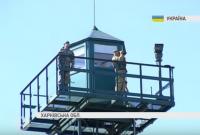 На участке границы с Россией установили автономную башню с видеонаблюдением (видео)
