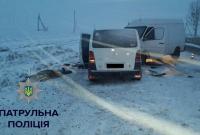 Вблизи Ровно столкнулись два микроавтобуса, водители погибли