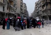 Жители Алеппо ожидают экстренной эвакуации