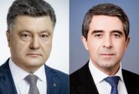 П.Порошенко поблагодарил президента Болгарии за позицию по противодействию российской агрессии