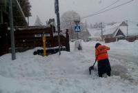 В Сочи выпало рекордное количество снега