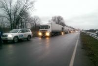В оккупированный Луганск прибыл конвой ООН (фото)