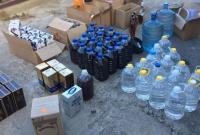 Под Киевом поймали торговца суррогатным алкоголем