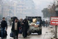 Около 5 тыс. человек покинули подконтрольную повстанцам часть Алеппо