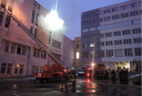 Ночью в Киеве сгорел завод имени Лепсе