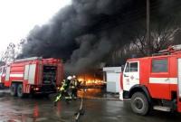 Пожар на Лесной в Киеве: спасатели сообщили о погибшем человеке