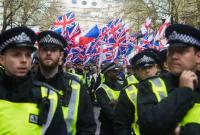 В Лондоне задержали 14 человек в ходе марша против терроризма
