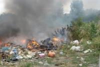 Неизвестные подожгли полигон для мусора в Житомире