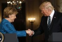 Трамп и Меркель обсудили ситуацию в Украине