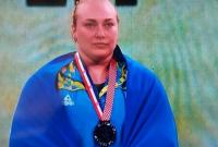 Украинка А.Лысенко стала серебряным призером ЧЕ по тяжелой атлетике