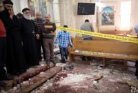 В сети появилось видео с моментом взрыва возле церкви в Египте
