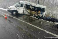В Харьковской области столкнулись пассажирский автобус и грузовик, четверо погибших