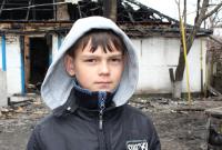 В Полтавской области 10-летний мальчик спас из горящего дома троих младших братьев