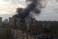 В Одессе горел  рынок