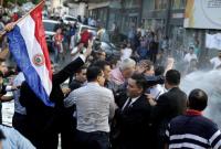 Митингующие в Парагвае подожгли конгресс