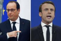 Выборы во Франции: Олланд заявил, что во втором туре поддержит Макрона
