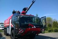 В "Борисполе" испытали противопожарную "Пантеру"