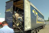 В Черкассах выявлен грузовик с мусором из Львова (видео)