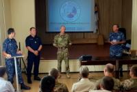 В рамках учения "Си Бриз-2017" проведен курс лидерства для старшин и сержантов ВМС Украины