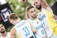 Сборная Украины вышла в плей-офф ЧЕ по баскетболу 3х3