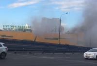 В Москве загорелся торговый центр, есть пострадавшие (видео)