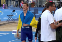 Украинец В.Мазур выиграл "золото" на молодежном ЧЕ по легкой атлетике